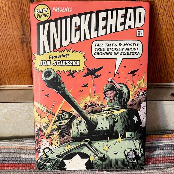 Knucklehead: Tall Tales - Jon Scieszka - New Hard Back Book - Picture 1 of 3